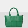 Public Desire UK The Rumi Green Small Tote Handbag NEW IN