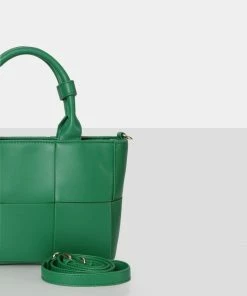 Public Desire UK The Rumi Green Small Tote Handbag NEW IN