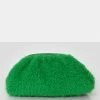 Public Desire UK Compatible Green Teddy Clutch Bag