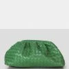 Public Desire UK Bags Project Green Weave Clutch Bag