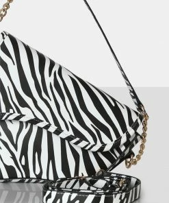 Public Desire UK The Fox Zebra Saddle Shoulder Bag 5 Public Desire UK The Fox Zebra Saddle Shoulder Bag