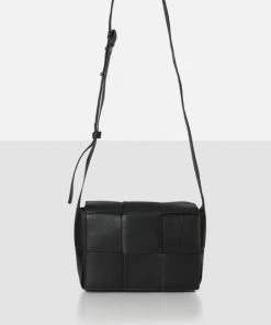 Public Desire UK NEW IN The Gianna Black Mini Crossbody Shoulder Bag