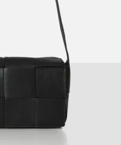 Public Desire UK NEW IN The Gianna Black Mini Crossbody Shoulder Bag