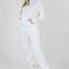 Public Desire UK KAIIA CLOTHING Oversized Hoodie With Front Pocket White