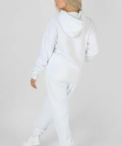 Public Desire UK KAIIA CLOTHING Oversized Hoodie With Front Pocket White 6 Public Desire UK KAIIA CLOTHING Oversized Hoodie With Front Pocket White