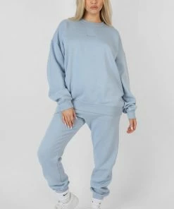 Public Desire UK Washed Kaiia Oversized Sweatshirt Iris 6 Public Desire UK Washed Kaiia Oversized Sweatshirt Iris