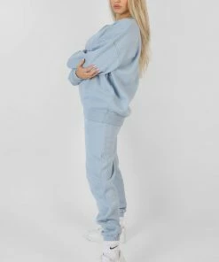 Public Desire UK Washed Kaiia 90'S Joggers Iris KAIIA CLOTHING