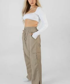 Public Desire UK Ribbed Underbust Square Neck Crop Top White