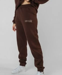 Public Desire UK New York 90S Joggers Chocolate