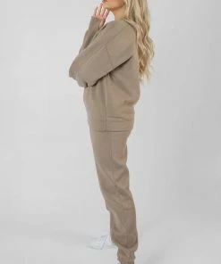 Public Desire UK Seam Front 90S Joggers Ash