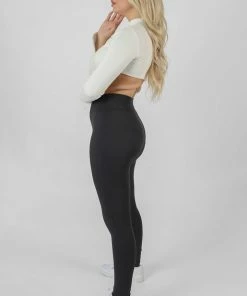 Public Desire UK KAIIA CLOTHING Kaiia Premium Rib Seamless Leggings Ink 7 Public Desire UK KAIIA CLOTHING Kaiia Premium Rib Seamless Leggings Ink