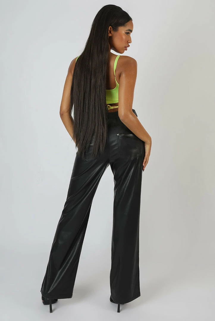 Public Desire UK Strappy Square Neck Crop Top Lime KAIIA CLOTHING 5 Public Desire UK Strappy Square Neck Crop Top Lime KAIIA CLOTHING