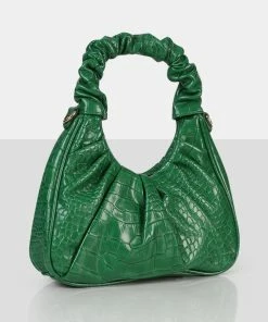 Public Desire UK The Taci Green Shoulder Mini Bag
