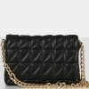 Public Desire UK The Kahlo Black Gold Chain Shoulder Mini Bag NEW IN