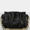 Public Desire UK NEW IN The Effia Black Chain Strap Shoulder Bag