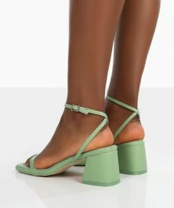 Public Desire UK Curved Hem Skirt Mango