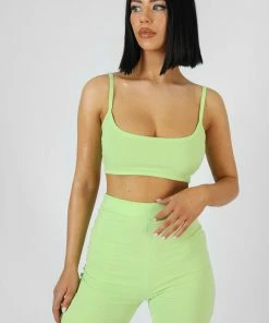 Public Desire UK Cycling Short Lime KAIIA CLOTHING