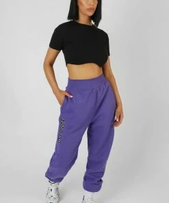 Public Desire UK KAIIA CLOTHING Ultimate Short Sleeve Underbust T-Shirt Black