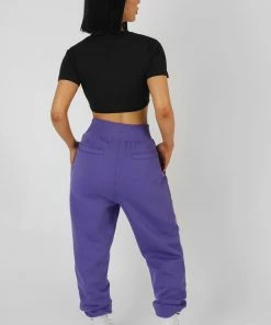 Public Desire UK KAIIA CLOTHING Ultimate Short Sleeve Underbust T-Shirt Black