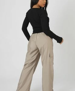 Public Desire UK Kaiia Trim Ribbed Top Black KAIIA CLOTHING 11 Public Desire UK Kaiia Trim Ribbed Top Black KAIIA CLOTHING