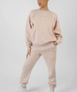 Public Desire UK KAIIA CLOTHING Washed Kaiia Oversized Sweatshirt Stone