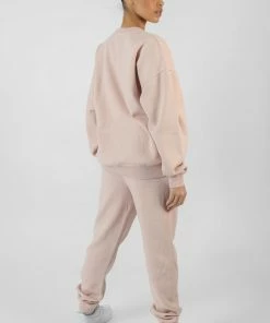 Public Desire UK KAIIA CLOTHING Washed Kaiia Oversized Sweatshirt Stone