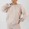 Public Desire UK KAIIA CLOTHING Washed Kaiia Oversized Sweatshirt Stone