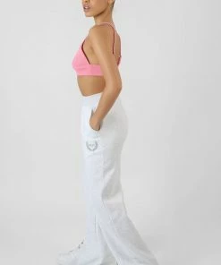 Public Desire UK Triangle Ribbed Bralet Pink KAIIA CLOTHING