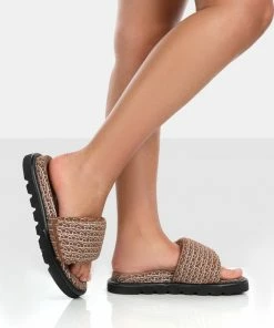 Public Desire UK KAIIA CLOTHING High Waisted Straight Leg Trousers Coral