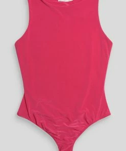 Public Desire UK KAIIA CLOTHING Essential Bodysuit Pink