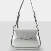 Public Desire UK The Serena Silver Shoulder Bag Bags