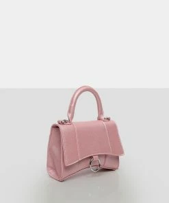 Public Desire UK The Luana Iridescent Pink Mini Bag NEW IN