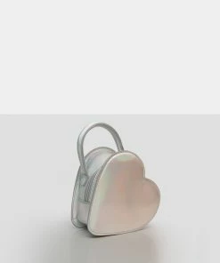 Public Desire UK The Roux Iridescent Croc Heart Grab Bag 6 Public Desire UK The Roux Iridescent Croc Heart Grab Bag