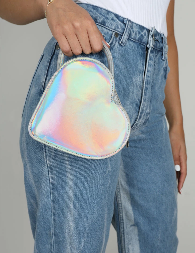 Public Desire UK The Roux Iridescent Croc Heart Grab Bag 2 Public Desire UK The Roux Iridescent Croc Heart Grab Bag