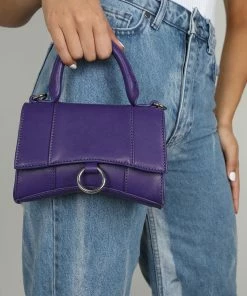 Public Desire UK Bags The Luana Purple Mini Bag