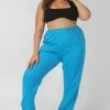 Public Desire UK Curve 90'S Joggers Ai Blue KAIIA CLOTHING