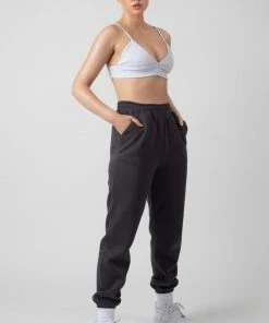 Public Desire UK 90S Oversized Joggers Dark Grey