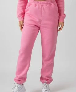 Public Desire UK Oversized Fit Strappy 90S Joggers Pink