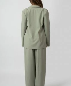 Public Desire UK Premium Obi Belt Blazer Sage