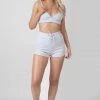 Public Desire UK Booty Short Oatmeal Marl