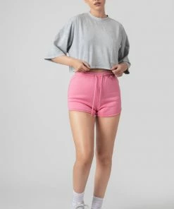 Public Desire UK KAIIA CLOTHING Booty Short Pink