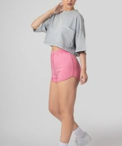 Public Desire UK KAIIA CLOTHING Booty Short Pink