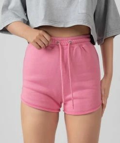 Public Desire UK KAIIA CLOTHING Booty Short Pink