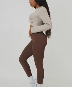 Public Desire UK Twist Front Cropped Sweatshirt Ash KAIIA CLOTHING