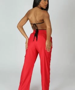 Public Desire UK 90S Butterfly Slinky Top Black KAIIA CLOTHING