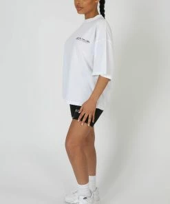 Public Desire UK High Waisted Qr Detail Cycling Shorts Black KAIIA CLOTHING