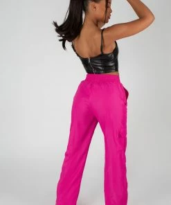 Public Desire UK Seam Pu Corset Top Black