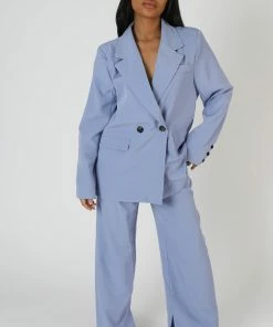 Public Desire UK Dad Trousers Bluebell