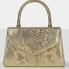 Public Desire UK The Astrid Gold Textured Mini Bag Mini Bags