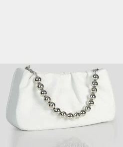 Public Desire UK The Dee White Mini Bag Bags